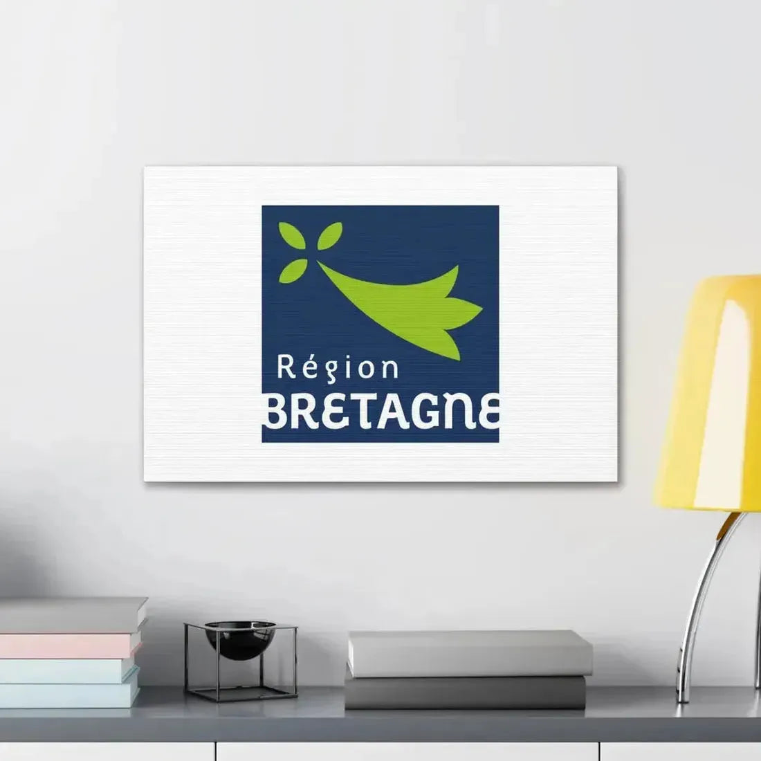 Flag of Bretagne France 2 - Canvas Wall Art - The Sticker Space