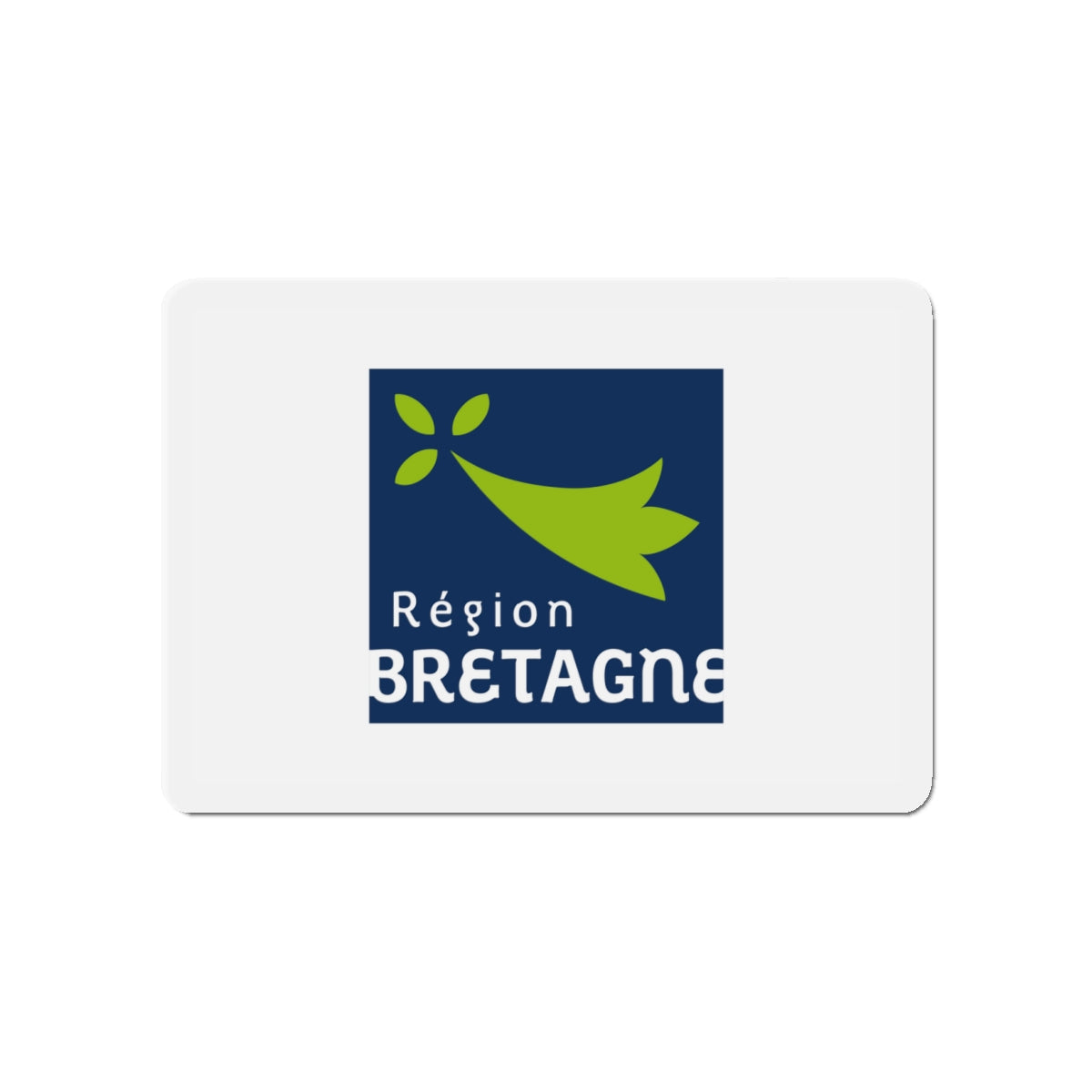 Flag of Bretagne France 2 - Die-Cut Magnet-4" x 4"-The Sticker Space