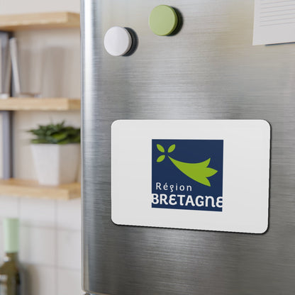 Flag of Bretagne France 2 - Die-Cut Magnet-The Sticker Space