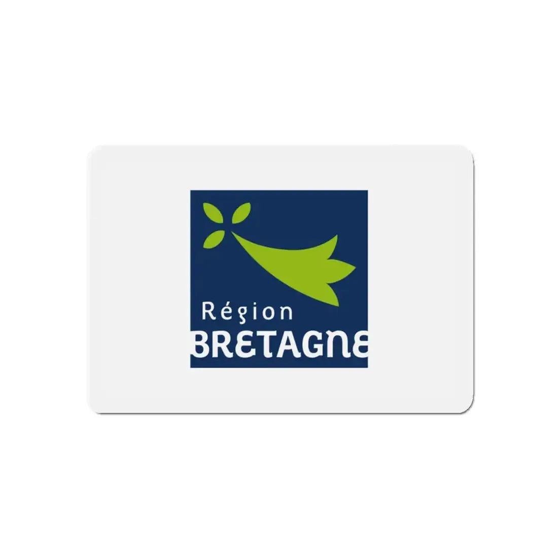 Flag of Bretagne France 2 - Refrigerator Magnet 5 Inch - The Sticker Space