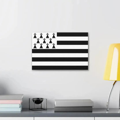 Flag of Bretagne France - Canvas Wall Art - The Sticker Space