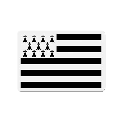 Flag of Bretagne France - Die-Cut Magnet-3" x 3"-The Sticker Space