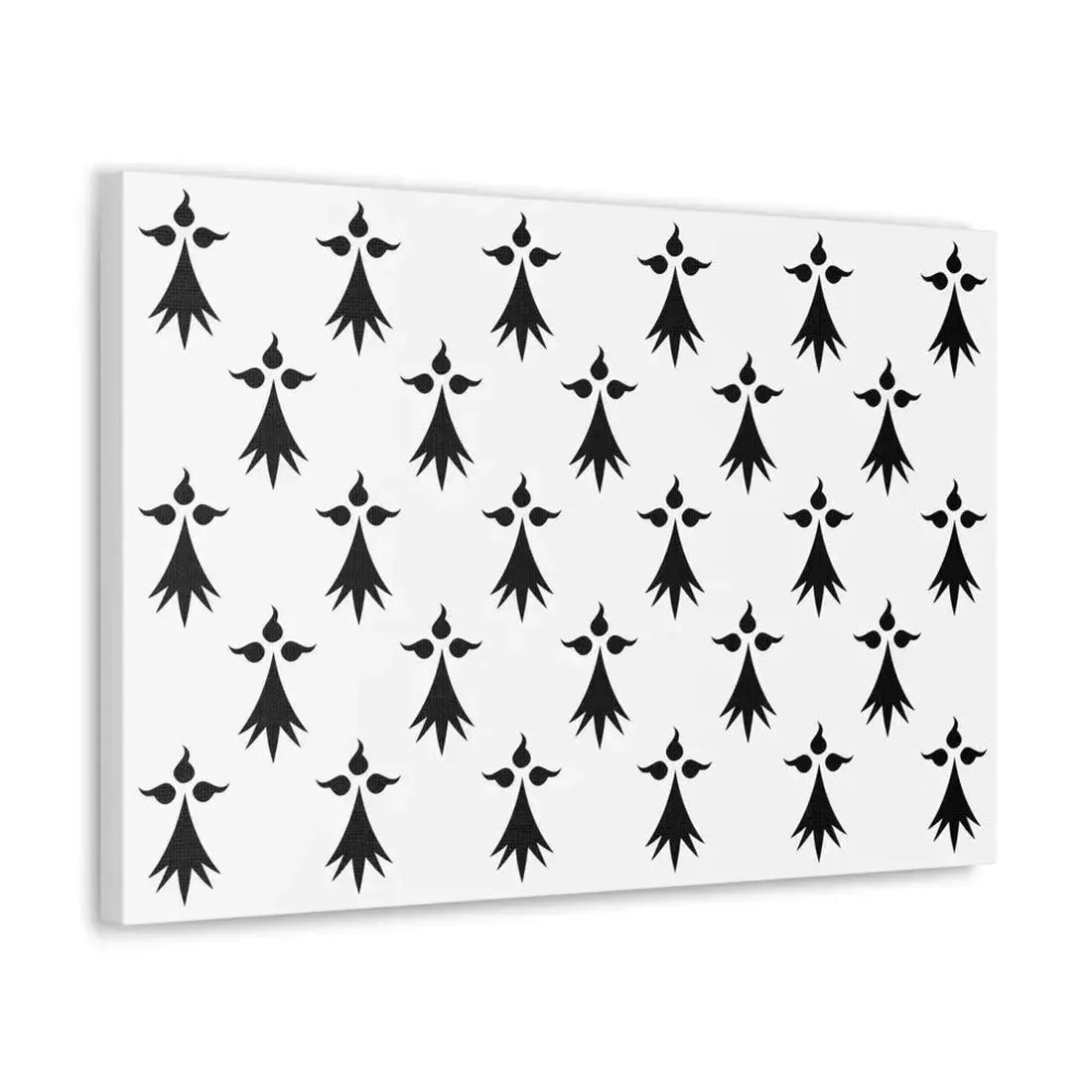 Flag of Bretagne3 France - Canvas Wall Art - The Sticker Space