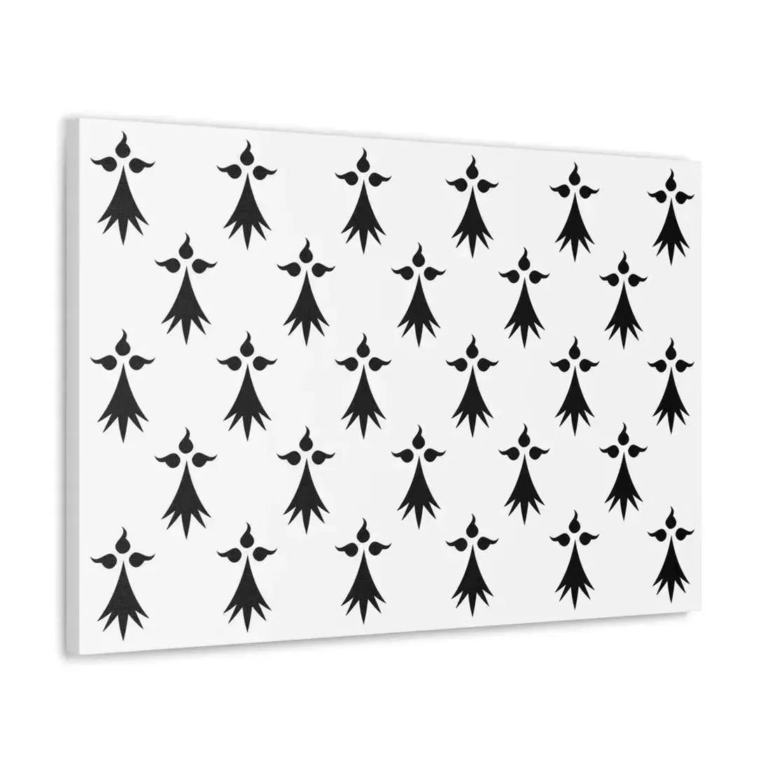 Flag of Bretagne3 France - Canvas Wall Art - The Sticker Space