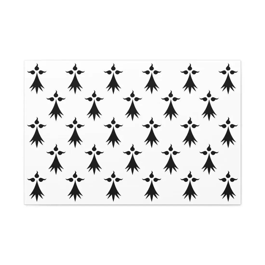 Flag of Bretagne3 France - Canvas Wall Art - The Sticker Space