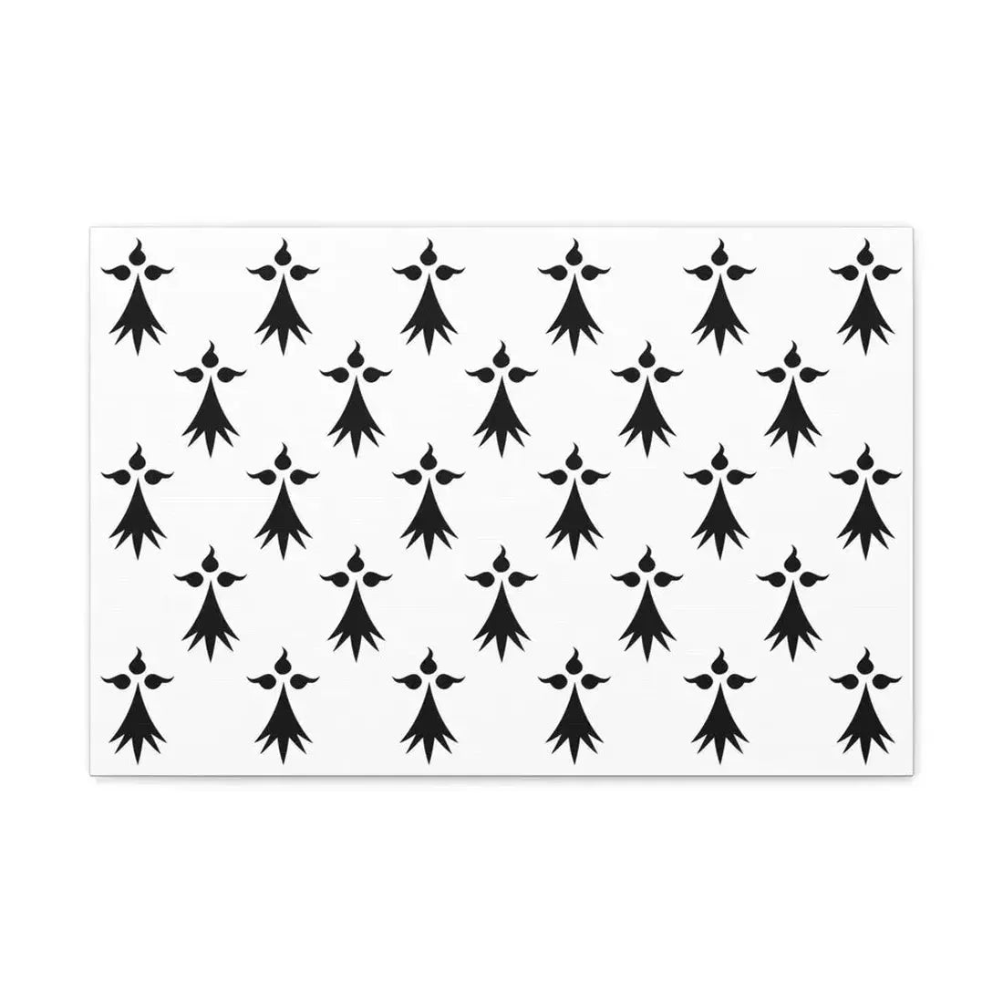 Flag of Bretagne3 France - Canvas Wall Art - The Sticker Space