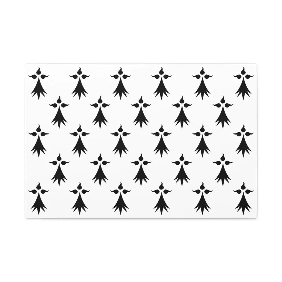 Flag of Bretagne3 France - Canvas Wall Art - The Sticker Space