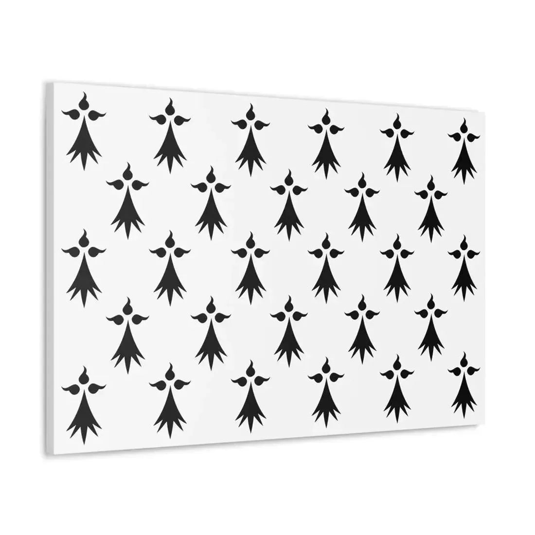 Flag of Bretagne3 France - Canvas Wall Art - The Sticker Space