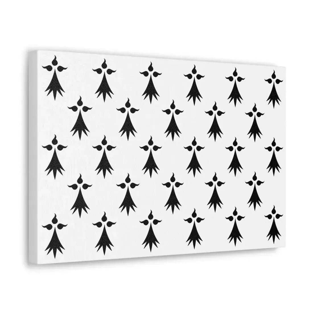 Flag of Bretagne3 France - Canvas Wall Art - The Sticker Space