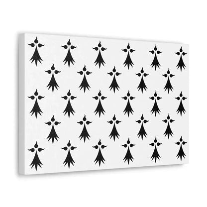 Flag of Bretagne3 France - Canvas Wall Art - The Sticker Space