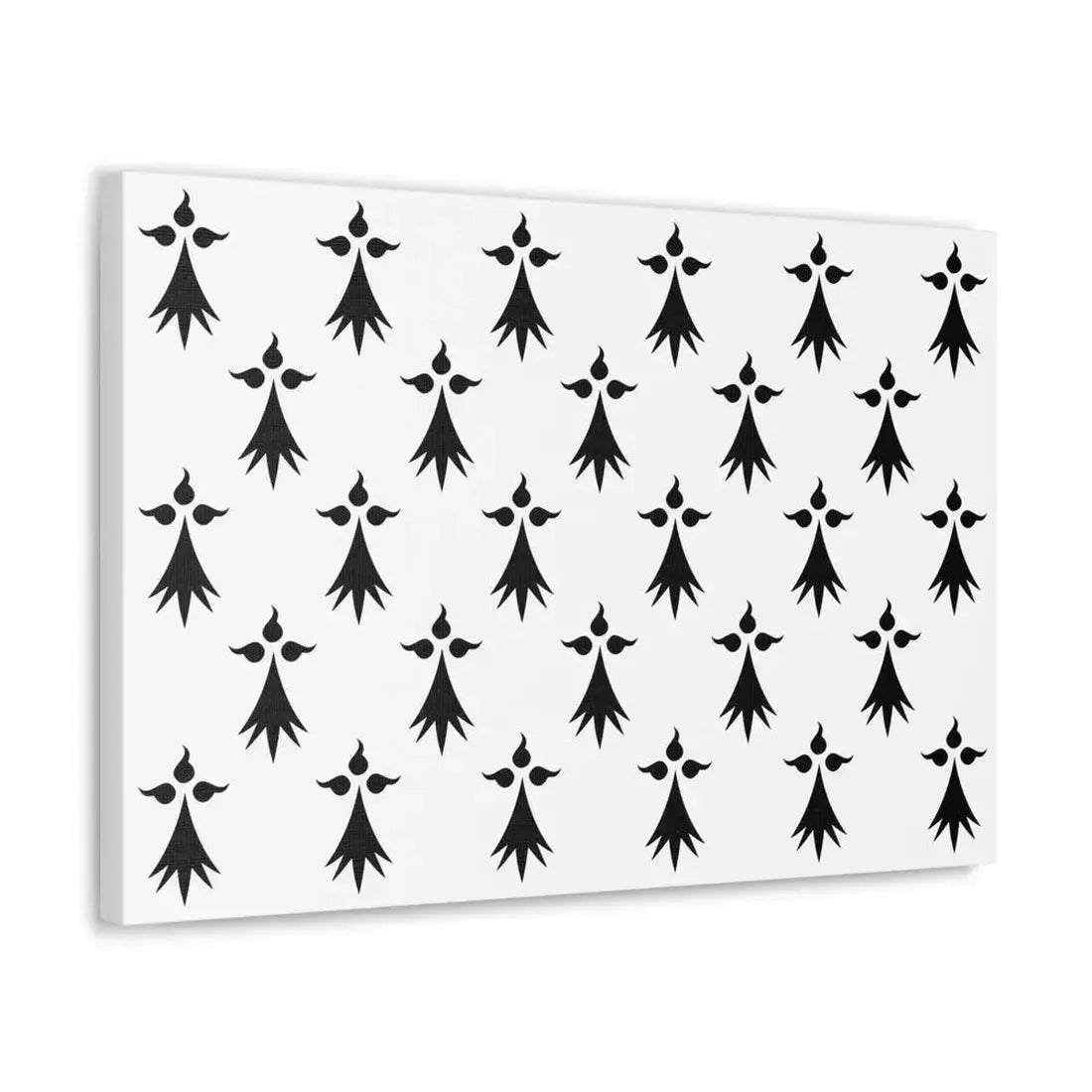 Flag of Bretagne3 France - Canvas Wall Art - The Sticker Space