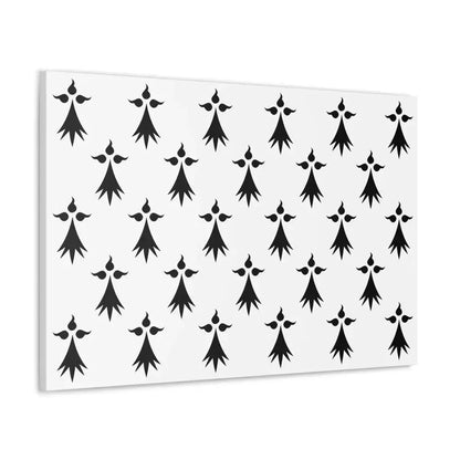 Flag of Bretagne3 France - Canvas Wall Art - The Sticker Space