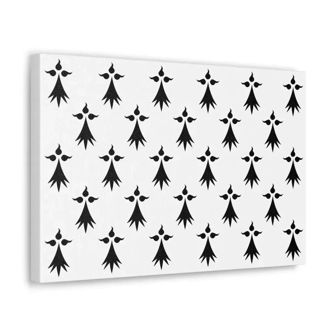 Flag of Bretagne3 France - Canvas Wall Art - The Sticker Space