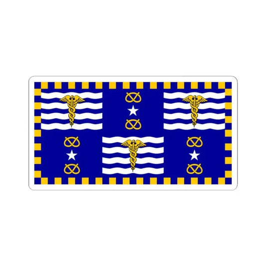 Flag of Brisbane (Australia) STICKER Vinyl Kiss-Cut Decal 2 Inch White - The Sticker Space