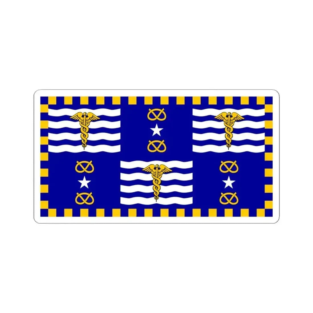 Flag of Brisbane (Australia) STICKER Vinyl Kiss-Cut Decal 6 Inch White - The Sticker Space