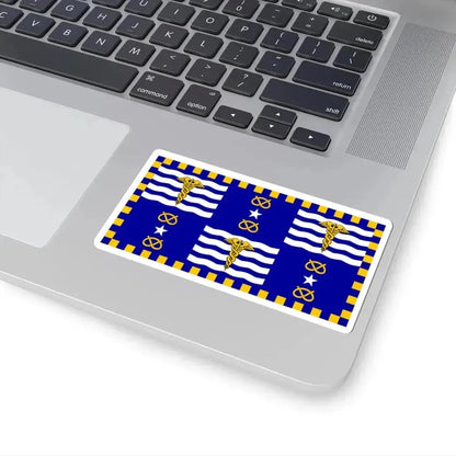 Flag of Brisbane (Australia) STICKER Vinyl Kiss-Cut Decal - The Sticker Space