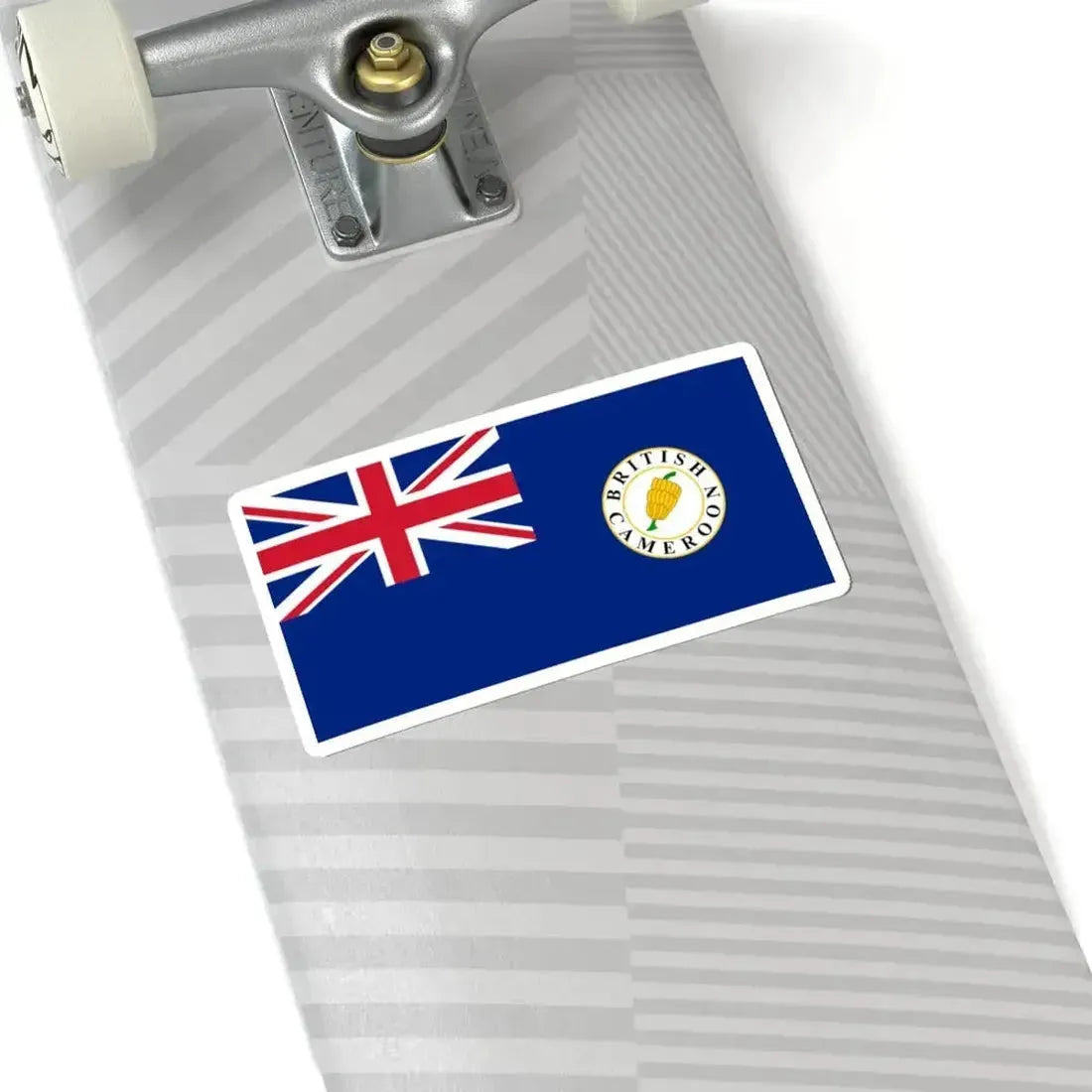 Flag of British Cameroon (Cameroon) STICKER Vinyl Kiss-Cut Decal - The Sticker Space