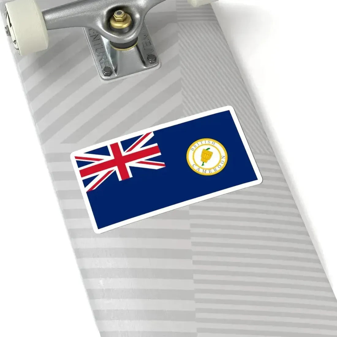 Flag of British Cameroons (Cameroon) STICKER Vinyl Kiss-Cut Decal - The Sticker Space
