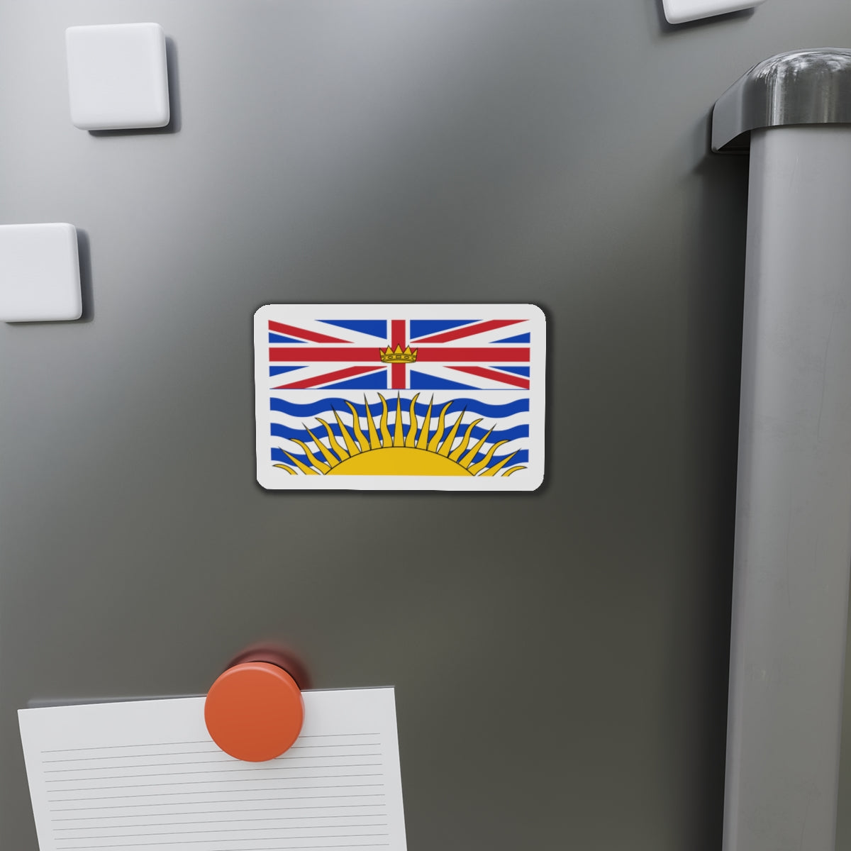 Flag of British Columbia Canada - Die-Cut Magnet-The Sticker Space