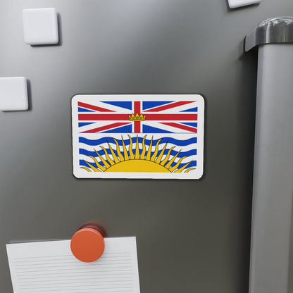 Flag of British Columbia Canada - Die-Cut Magnet-The Sticker Space