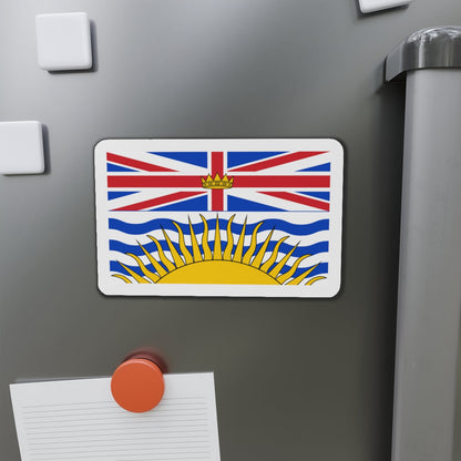 Flag of British Columbia Canada - Die-Cut Magnet-The Sticker Space