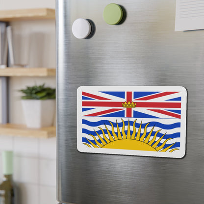 Flag of British Columbia Canada - Die-Cut Magnet-The Sticker Space