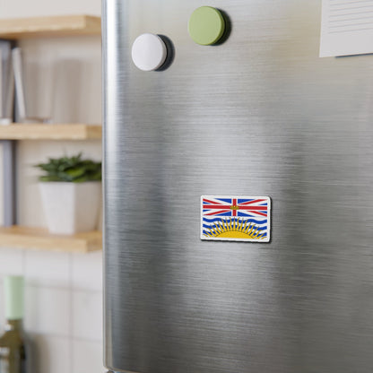 Flag of British Columbia Canada - Die-Cut Magnet-The Sticker Space