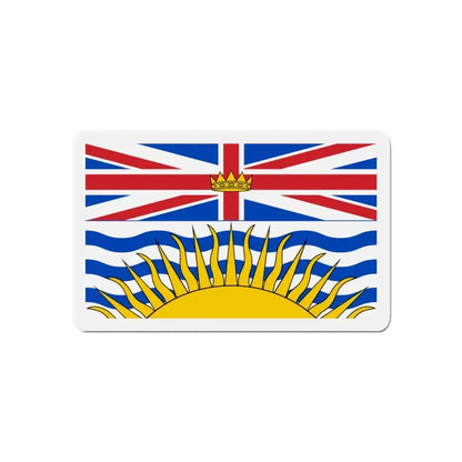 Flag of British Columbia Canada - Refrigerator Magnet 6 Inch - The Sticker Space