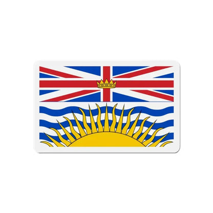 Flag of British Columbia Canada - Refrigerator Magnet - The Sticker Space