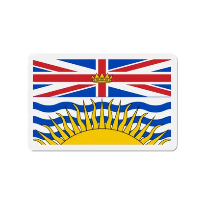 Flag of British Columbia Canada - Refrigerator Magnet - The Sticker Space