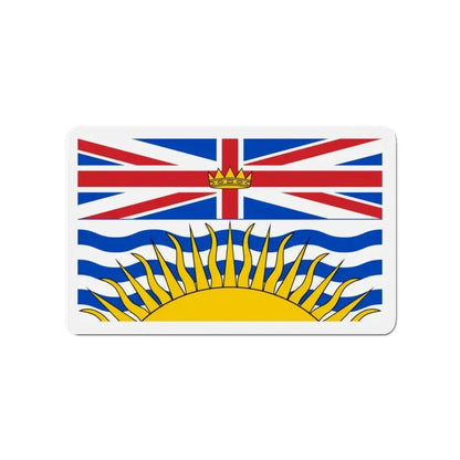 Flag of British Columbia Canada - Refrigerator Magnet - The Sticker Space