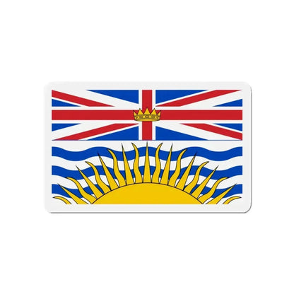 Flag of British Columbia Canada - Refrigerator Magnet - The Sticker Space