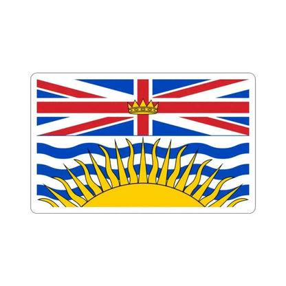 Flag of British Columbia Canada STICKER Vinyl Die-Cut Decal 2 Inch - The Sticker Space