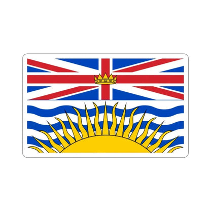 Flag of British Columbia Canada STICKER Vinyl Die-Cut Decal 2 Inch - The Sticker Space