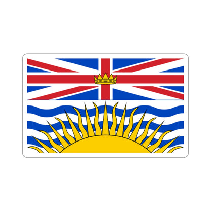 Flag of British Columbia Canada STICKER Vinyl Die-Cut Decal-2 Inch-The Sticker Space