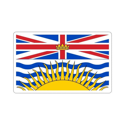 Flag of British Columbia Canada STICKER Vinyl Die-Cut Decal 6 Inch - The Sticker Space