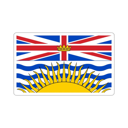 Flag of British Columbia Canada STICKER Vinyl Die-Cut Decal-6 Inch-The Sticker Space