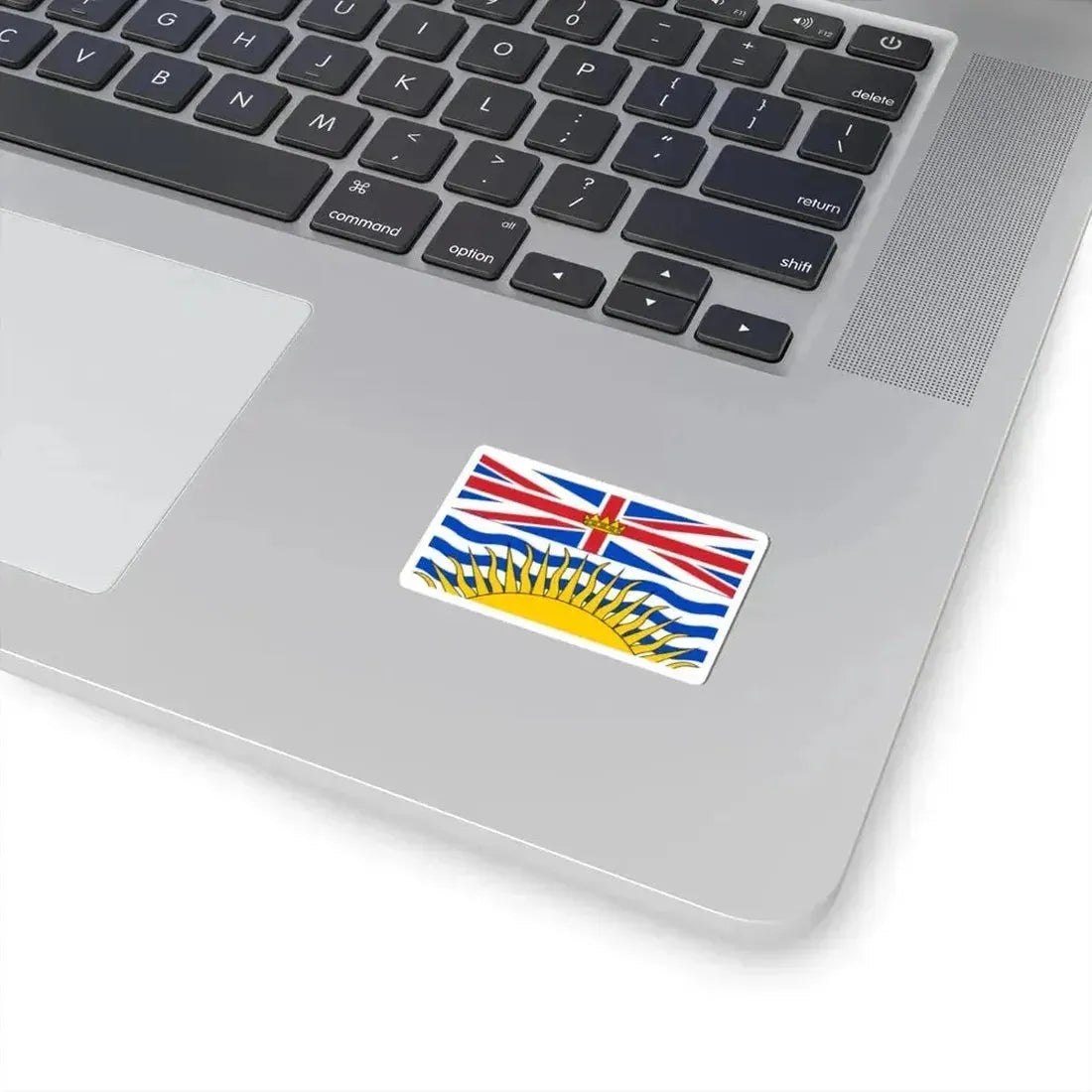 Flag of British Columbia Canada - STICKER Vinyl Kiss-Cut Decal - The Sticker Space
