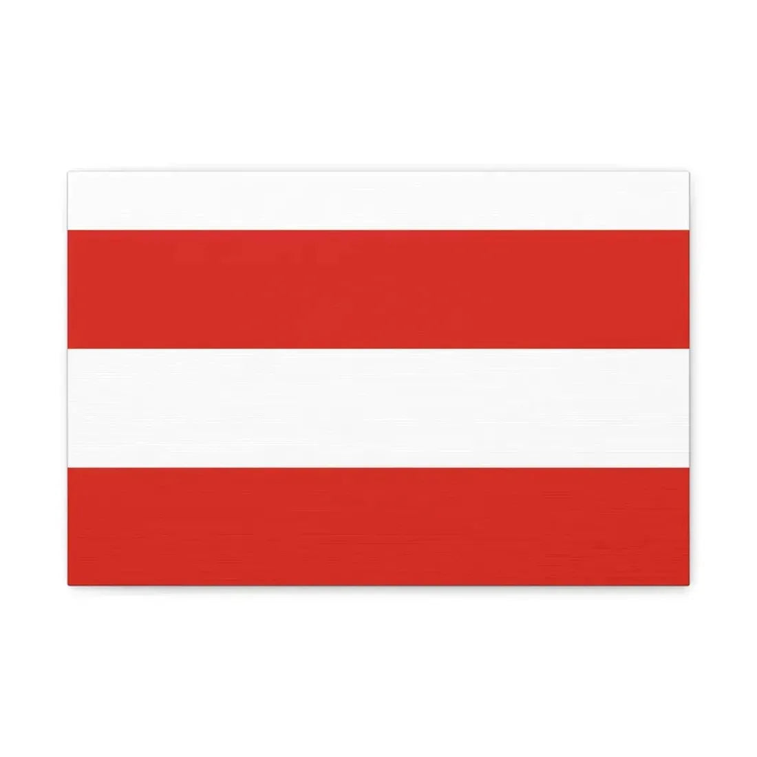 Flag of Brno Czech Republic - Canvas Wall Art 18″ x 12″ 1.25" - The Sticker Space