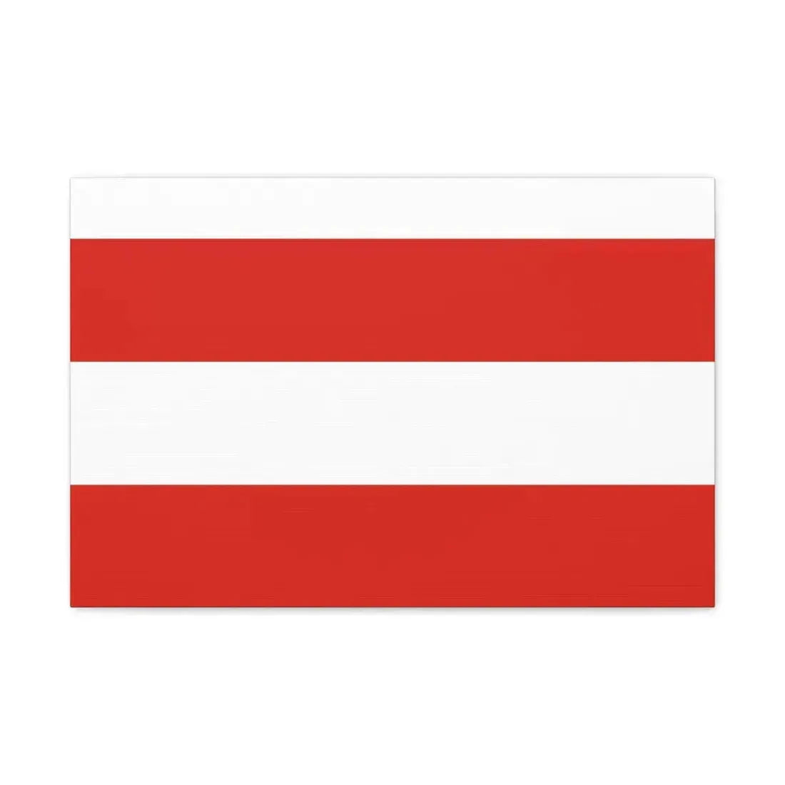 Flag of Brno Czech Republic - Canvas Wall Art 24″ x 16″ 1.25" - The Sticker Space