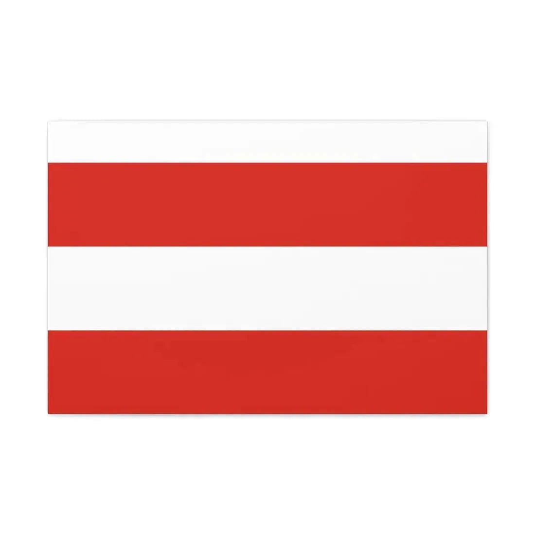 Flag of Brno Czech Republic - Canvas Wall Art 30" x 20" 1.25" - The Sticker Space