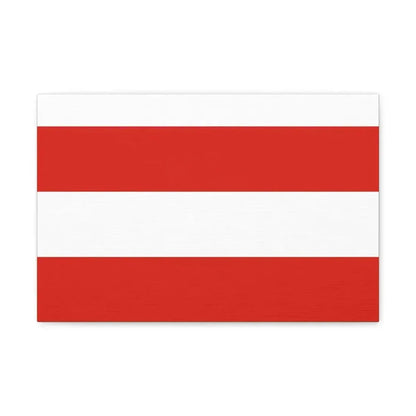 Flag of Brno Czech Republic - Canvas Wall Art - The Sticker Space