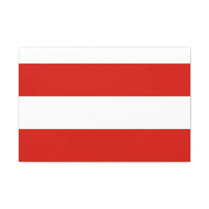 Flag of Brno Czech Republic - Canvas Wall Art - The Sticker Space