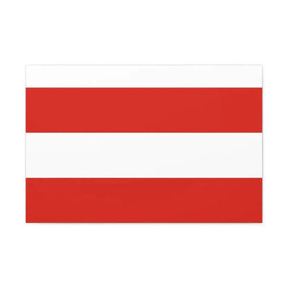 Flag of Brno Czech Republic - Canvas Wall Art - The Sticker Space
