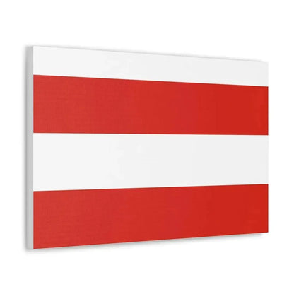 Flag of Brno Czech Republic - Canvas Wall Art - The Sticker Space