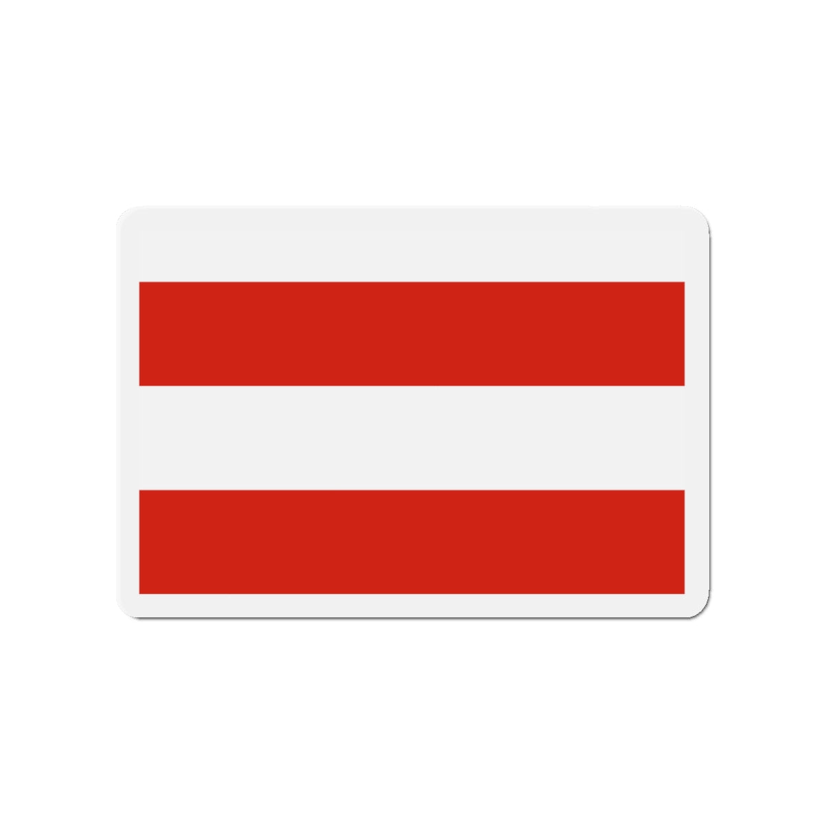 Flag of Brno Czech Republic - Die-Cut Magnet-3" x 3"-The Sticker Space