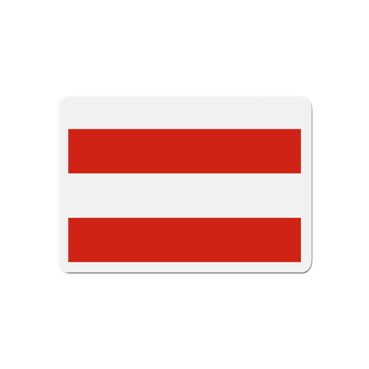 Flag of Brno Czech Republic - Die-Cut Magnet-6 × 6"-The Sticker Space