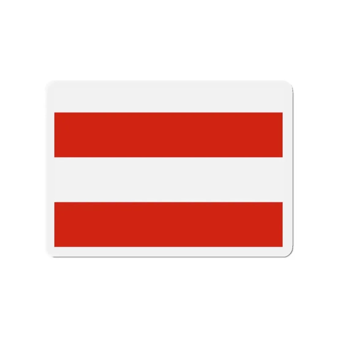 Flag of Brno Czech Republic - Refrigerator Magnet 2 Inch - The Sticker Space