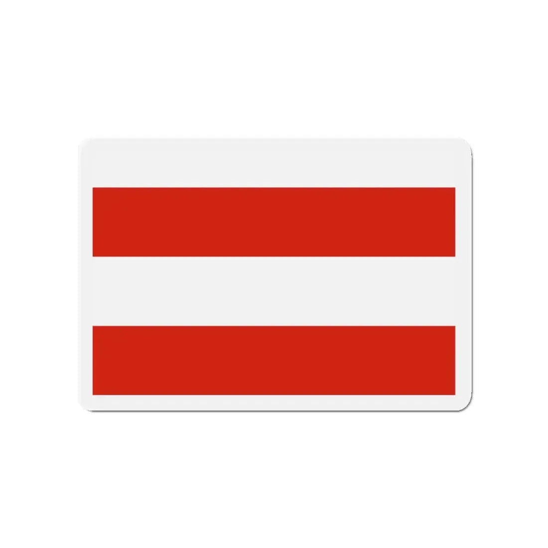 Flag of Brno Czech Republic - Refrigerator Magnet 3 Inch - The Sticker Space