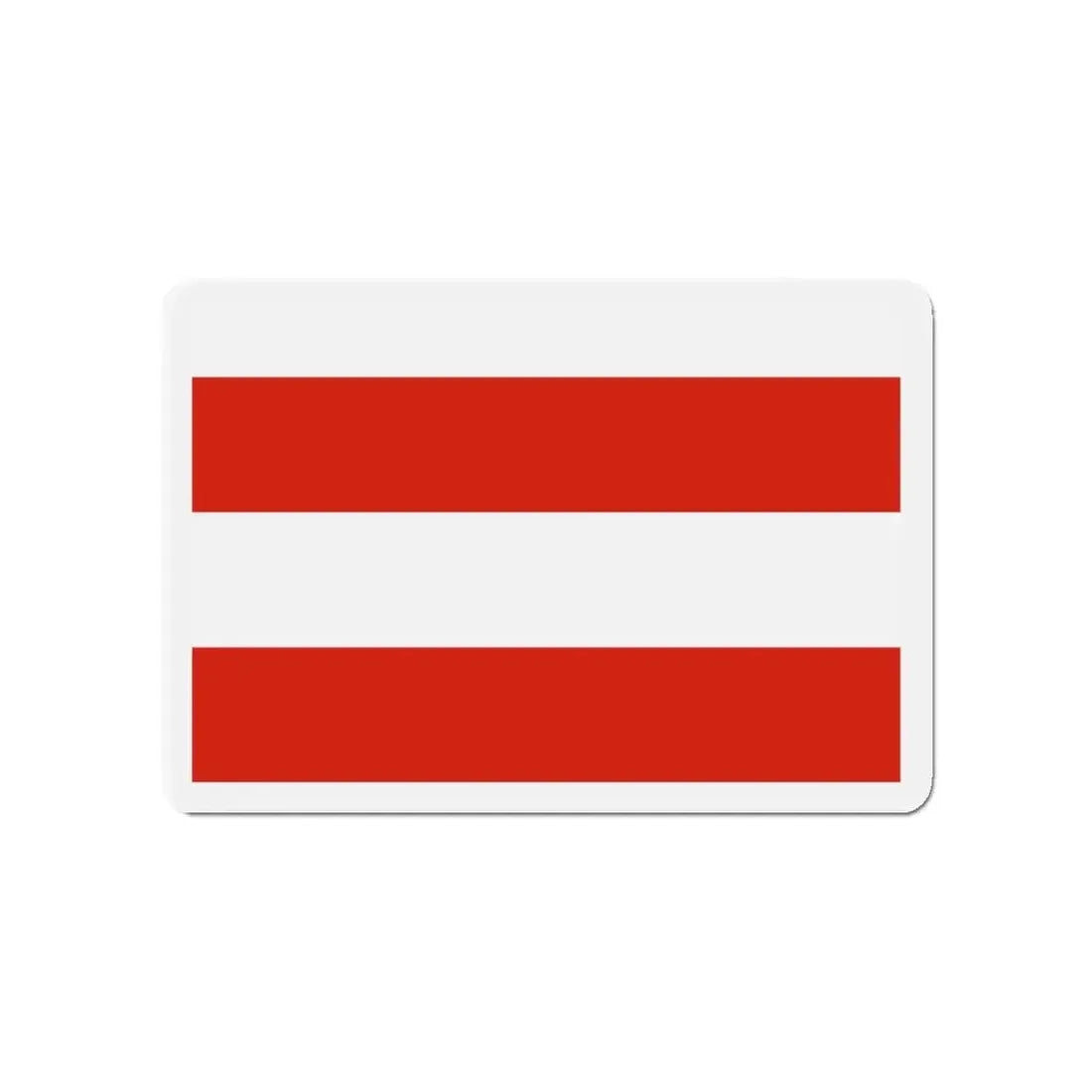 Flag of Brno Czech Republic - Refrigerator Magnet 4 Inch - The Sticker Space